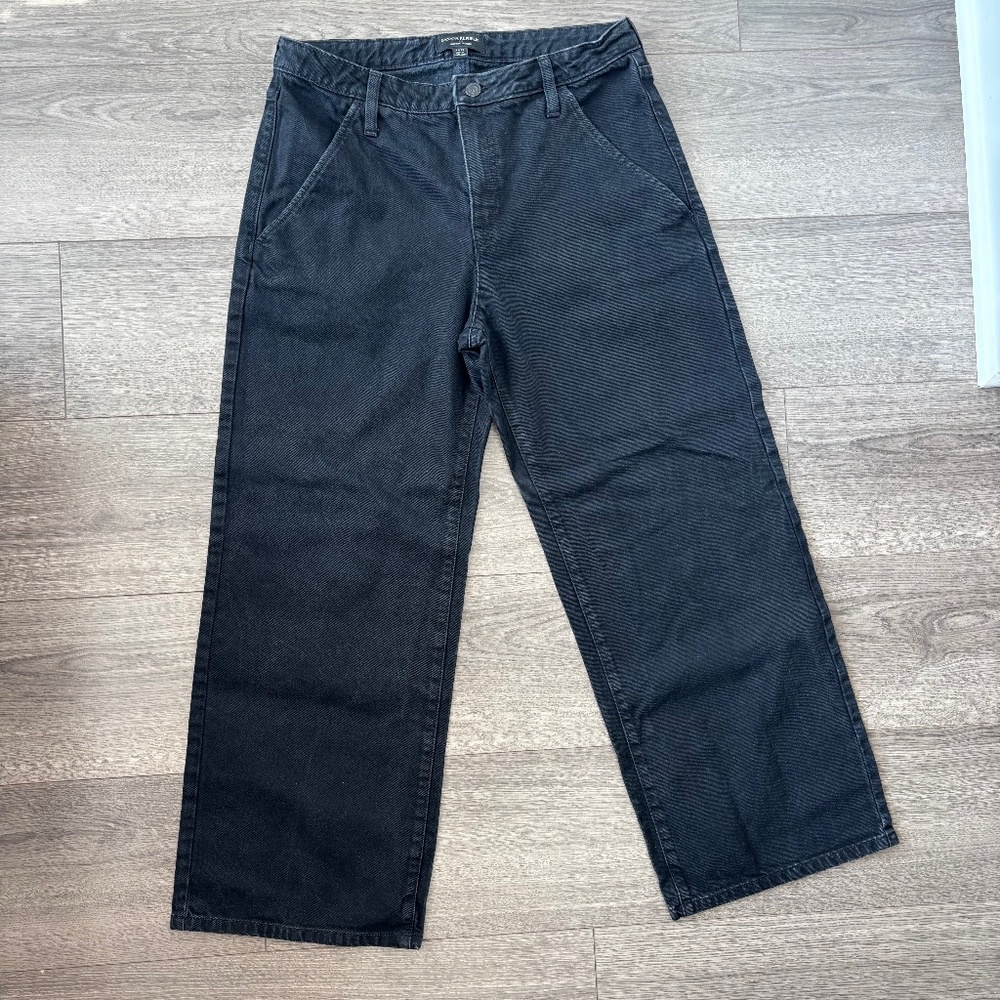 Banana Republic Hi-Rise Black Jean Trousers